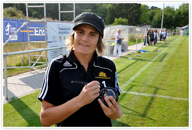 Nationaltorhüterin Nadine Angerer