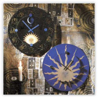 Mythen - Wanduhr Sonne
