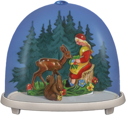 Brüderchen und Schwesterchen - Schneekugel