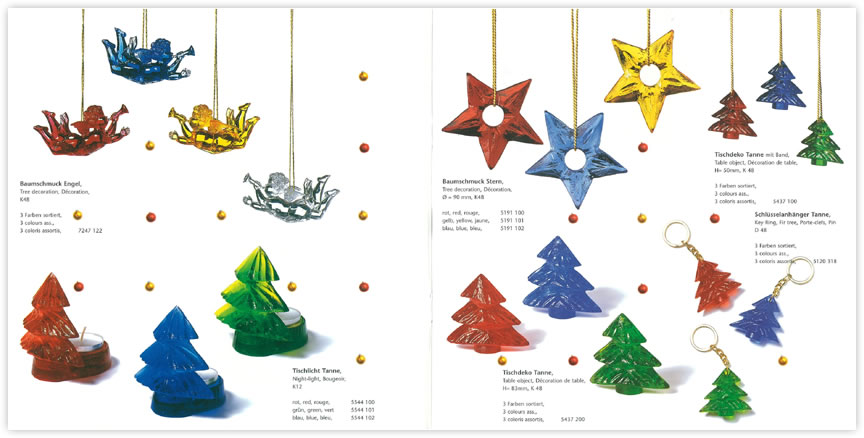 Katalog Weihnachten 1996 - Traumkugeln