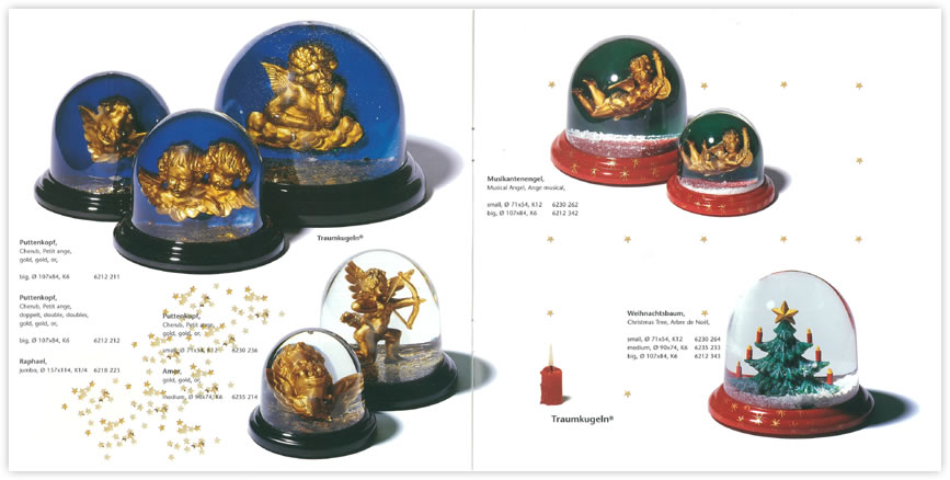 Katalog Weihnachten 1996 - Traumkugeln