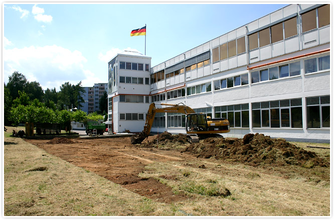 Erdarbeiten Glücksfabrik