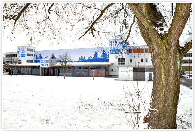 Glücksfabrik im Winter