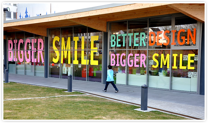 Better Design – Bigger Smile.