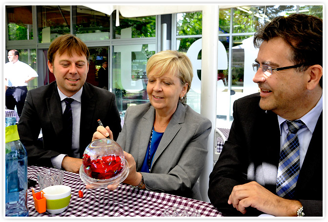 Besuch der Ministerpräsidentin des Landes Nordrhein-Westfalen Hannelore Kraft am 22. August