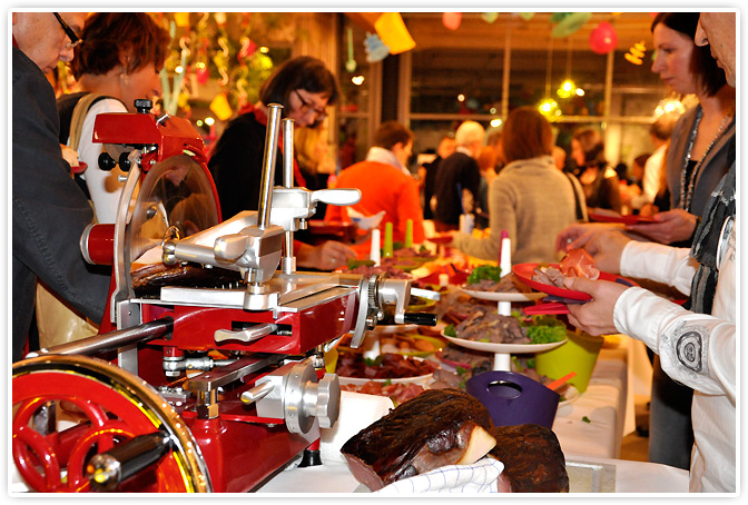 Messeparty in der Glücksfabrik