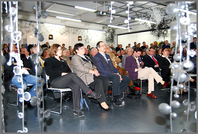 Besucher aus Kreisen der Odenwälder Wirtschaft