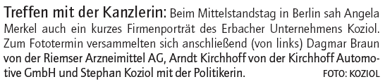 Koziol präsentiert sich in Berlin
