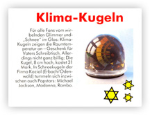 Klima-Kugeln