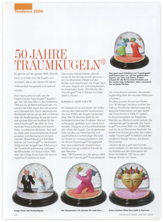 5o Jahre Traumkugeln - Stil&Markt