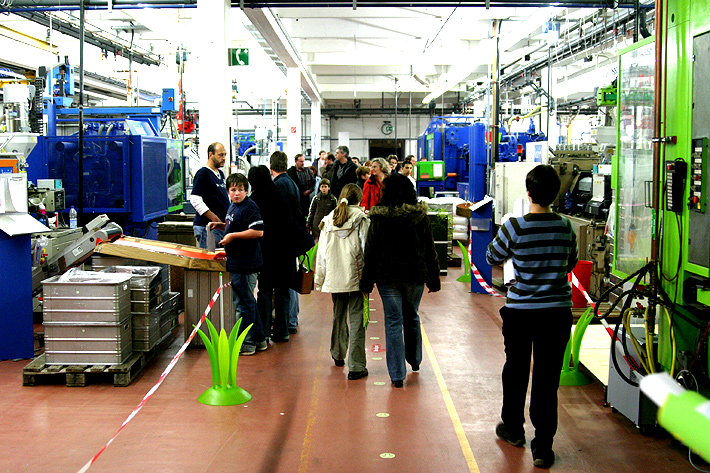 Produktion - Spritzerei