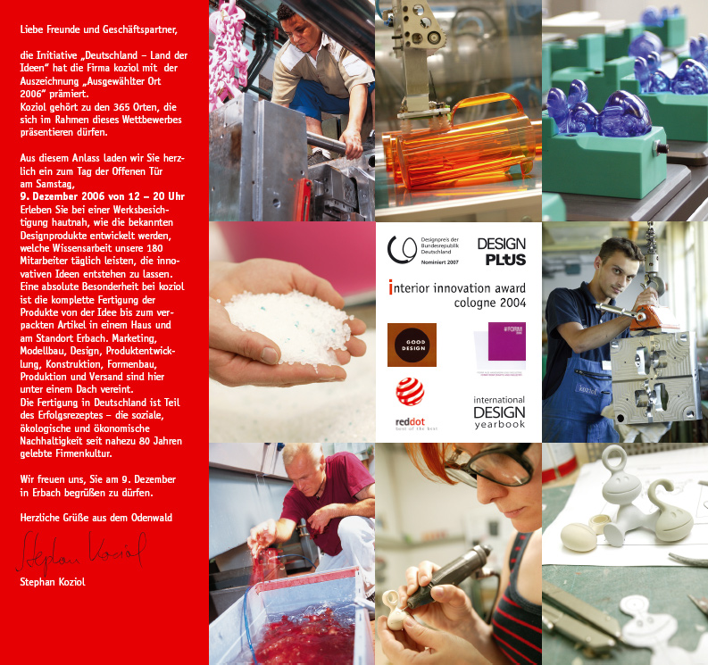 Einladung - Tag der Offenen Tür