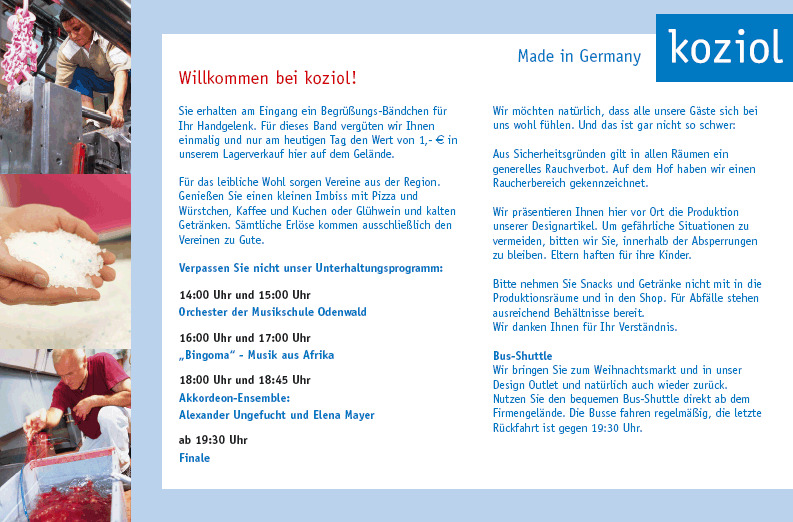 Einladung - Tag der Offenen Tür