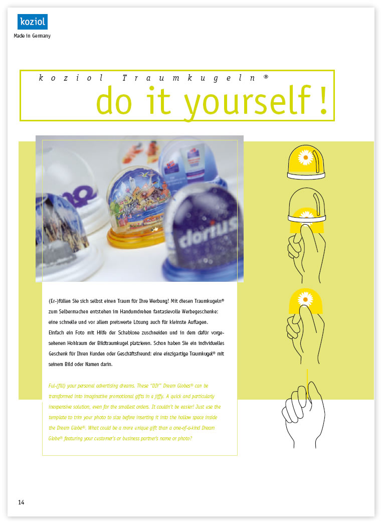 incentives & promotion - Traumkugeln Dream Globes