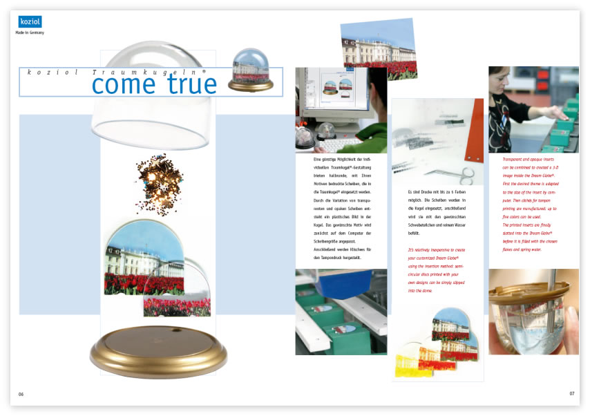 incentives & promotion - Traumkugeln Dream Globes