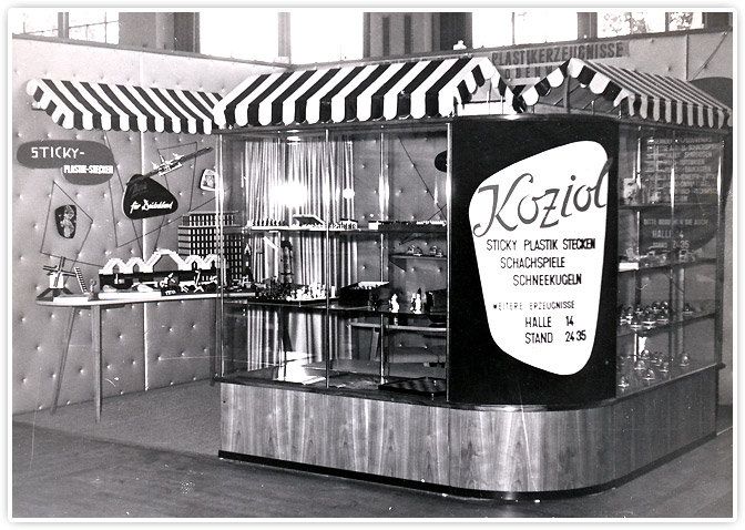 Messestand in Frankfurt vom 02. bis 06. September 1956