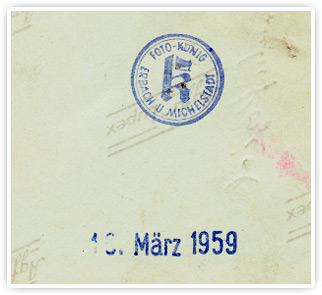 Passbild - Bernhard Koziol - 1959