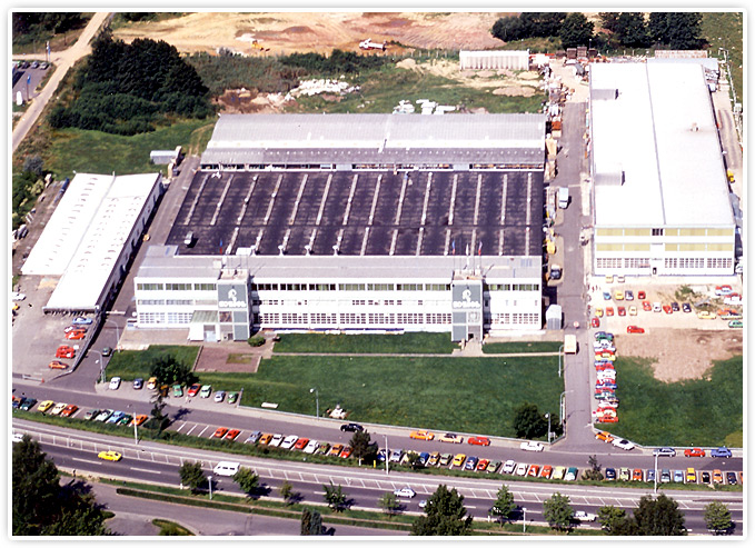 Das Werk in Erbach im Jahre 1983