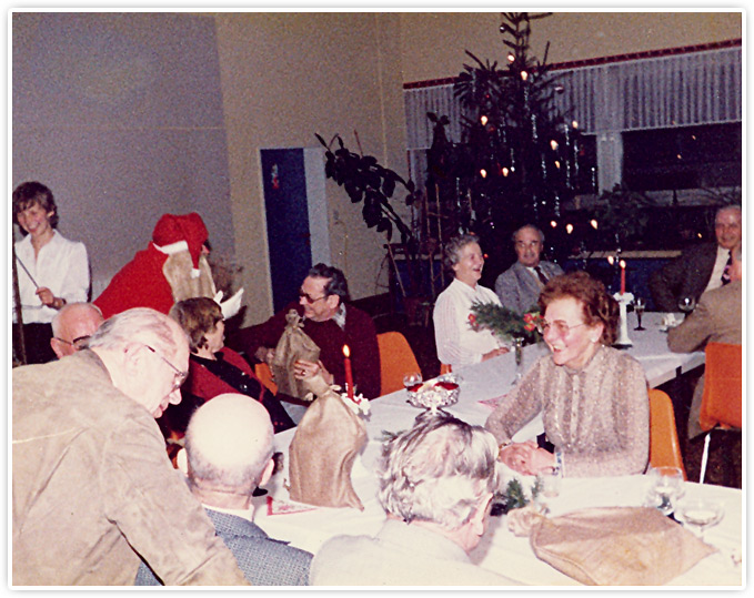 Rentner Weihnachtsfeier 1983 bei Koziol