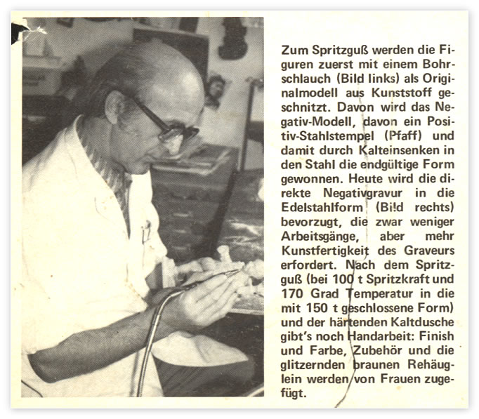 Ausschnitt eines Zeitungsberichtes mit Bild von Jakob Müller