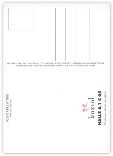 Postkarte - Poesie Engel