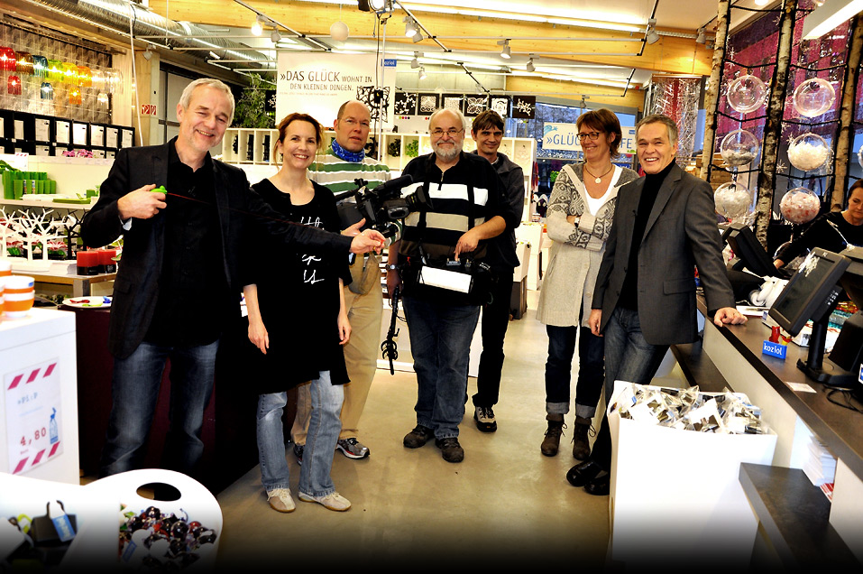 hr-Fernsehen zu Gast in der Glücksfabrik