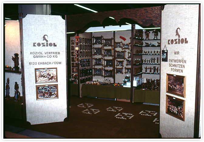 Frühjahrsmesse 1976 in Frankfurt.