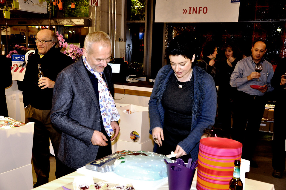 85 Jahre koziol-Party anlässlich der Ambiente in Frankfurt.