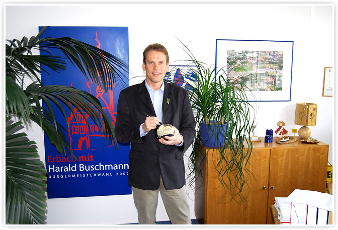 Harald Buschmann - Bürgermeister Erbach