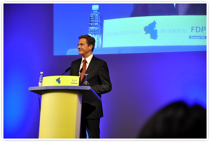 Bundesaußenminister Guido Westerwelle