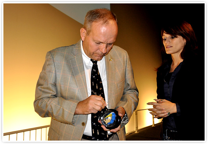 Astronaut und Physiker Hans Schlegel