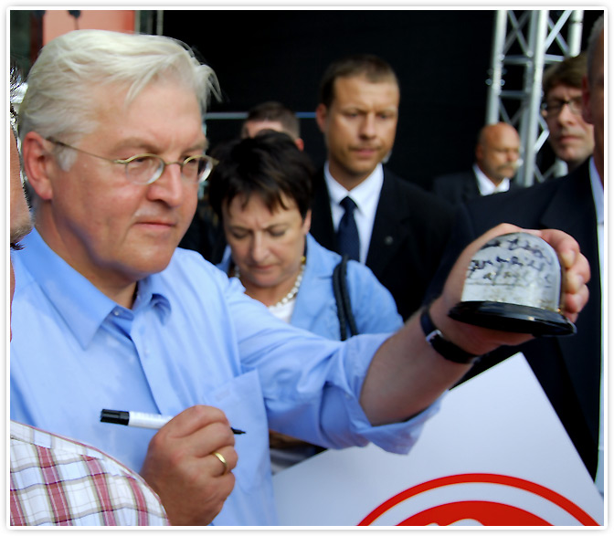 Bundesaußenminister Frank-Walter Steinmeier